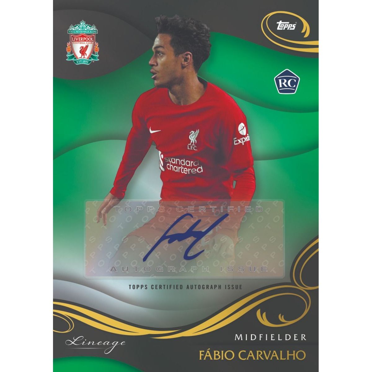 Topps Liverpool Lineage 2022/23 Hobby Box