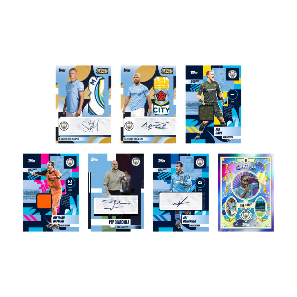 Topps Team Set Manchester City FC Team 24/25 Hobby Box