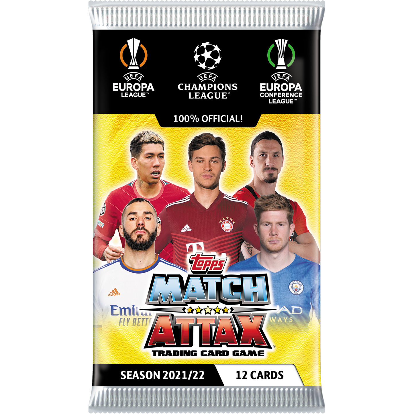 Topps Match Attax 2021/2022 - Single Pack (Box of 24)