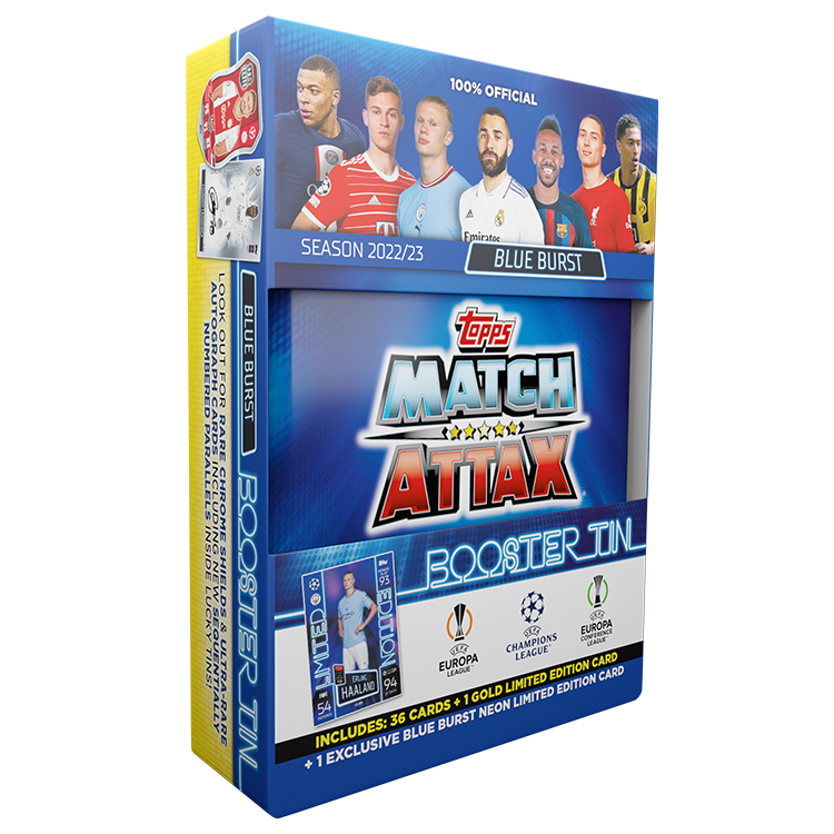 Topps Match Attax 2022/2023 - Mini Tin (Blue Burst)