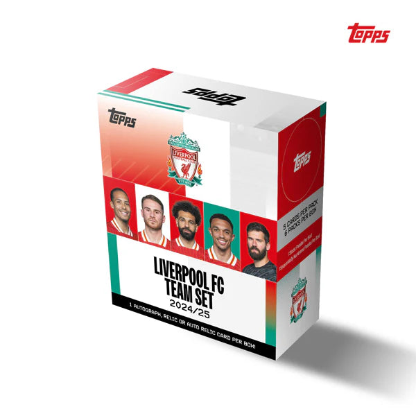Topps Team Set Liverpool FC Team Set Hobby Box 24/25