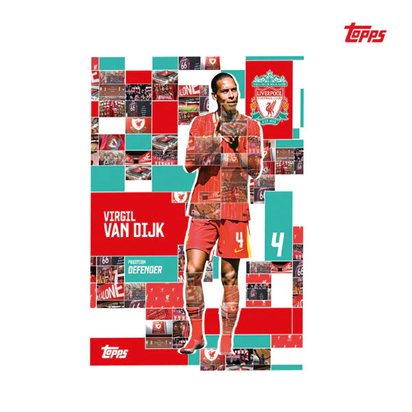 Topps Team Set Liverpool FC Team Set Hobby Box 24/25