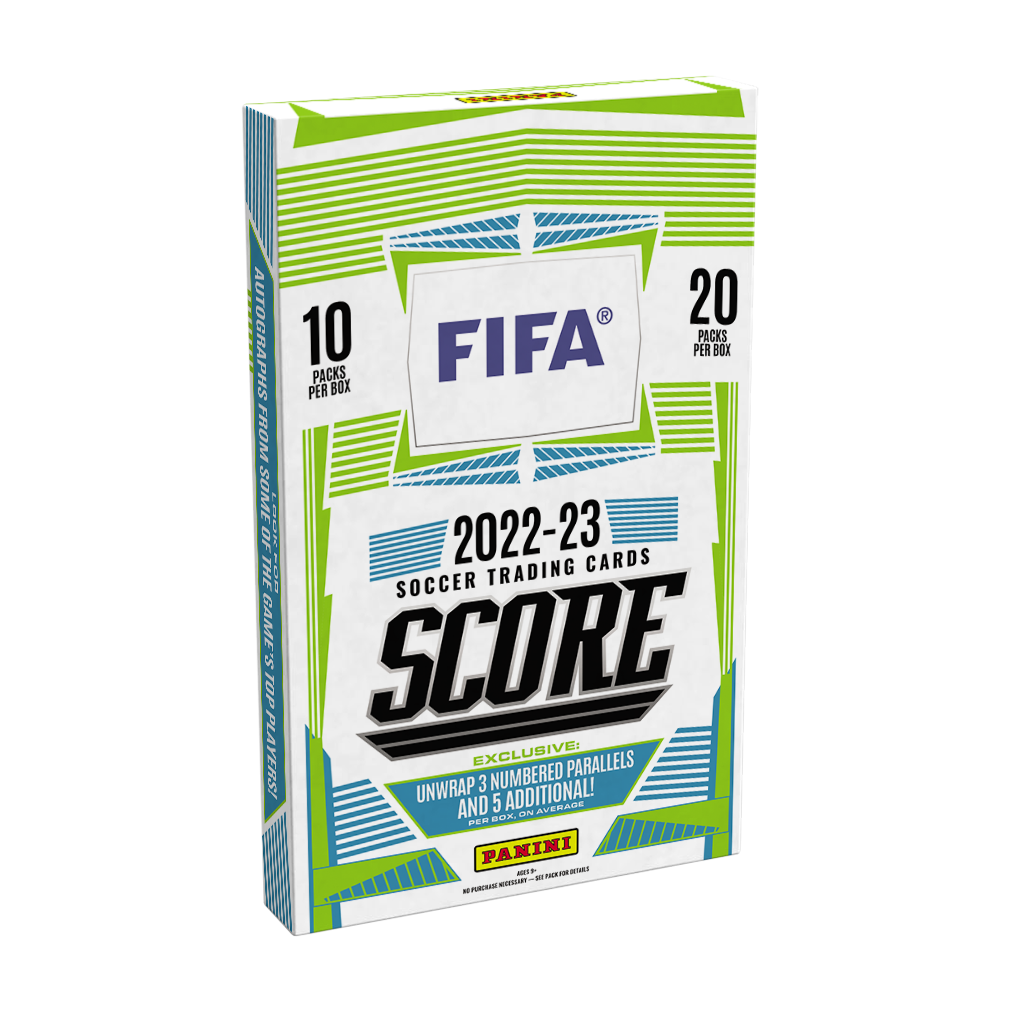 Panini FIFA Score 202223 Retail Hobby Box Collectors Plug