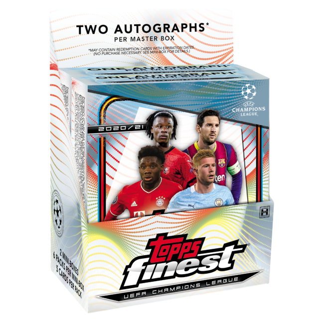 Topps Finest UCL 2020-21 Hobby Box