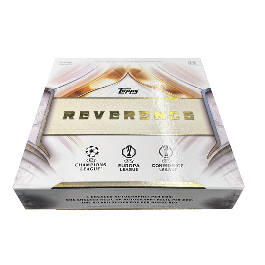 2024/25 Topps Reverence UEFA Club Competitions Hobby Box