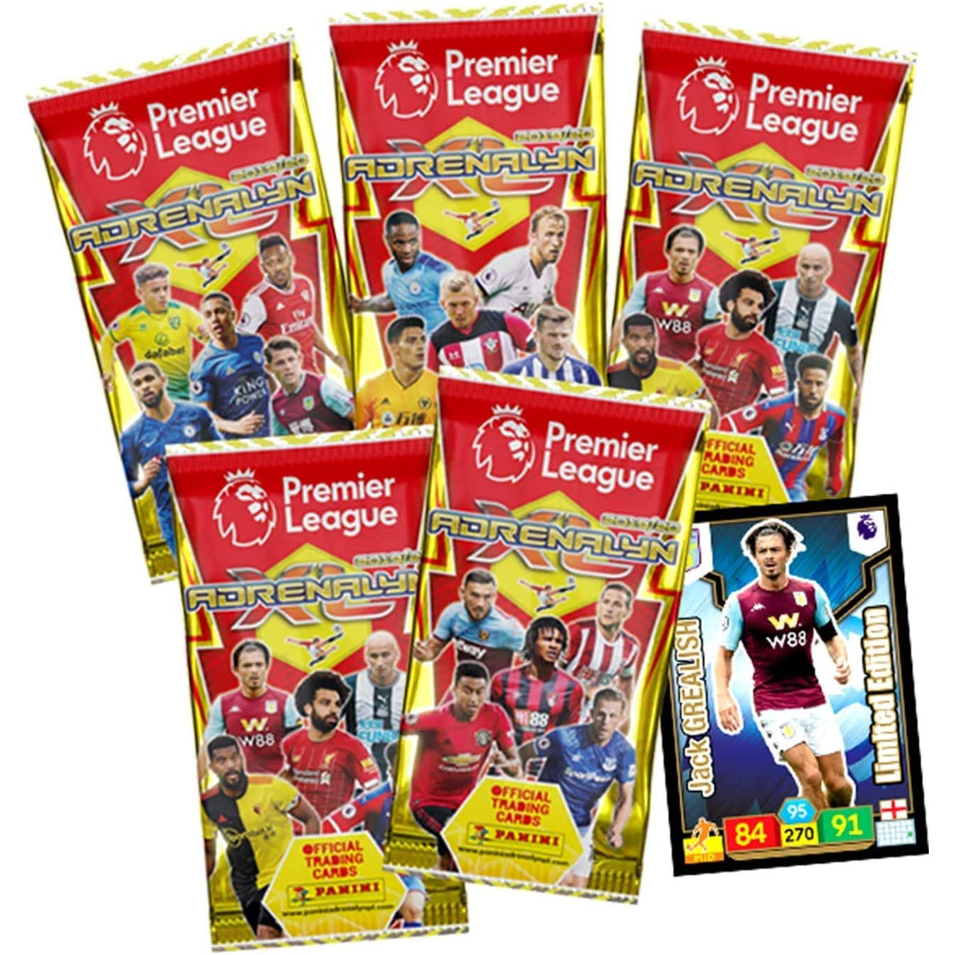 Panini Premier League Adrenalyn XL 2019/20 - Pocket Tin CDU (10x Pocket Tins)