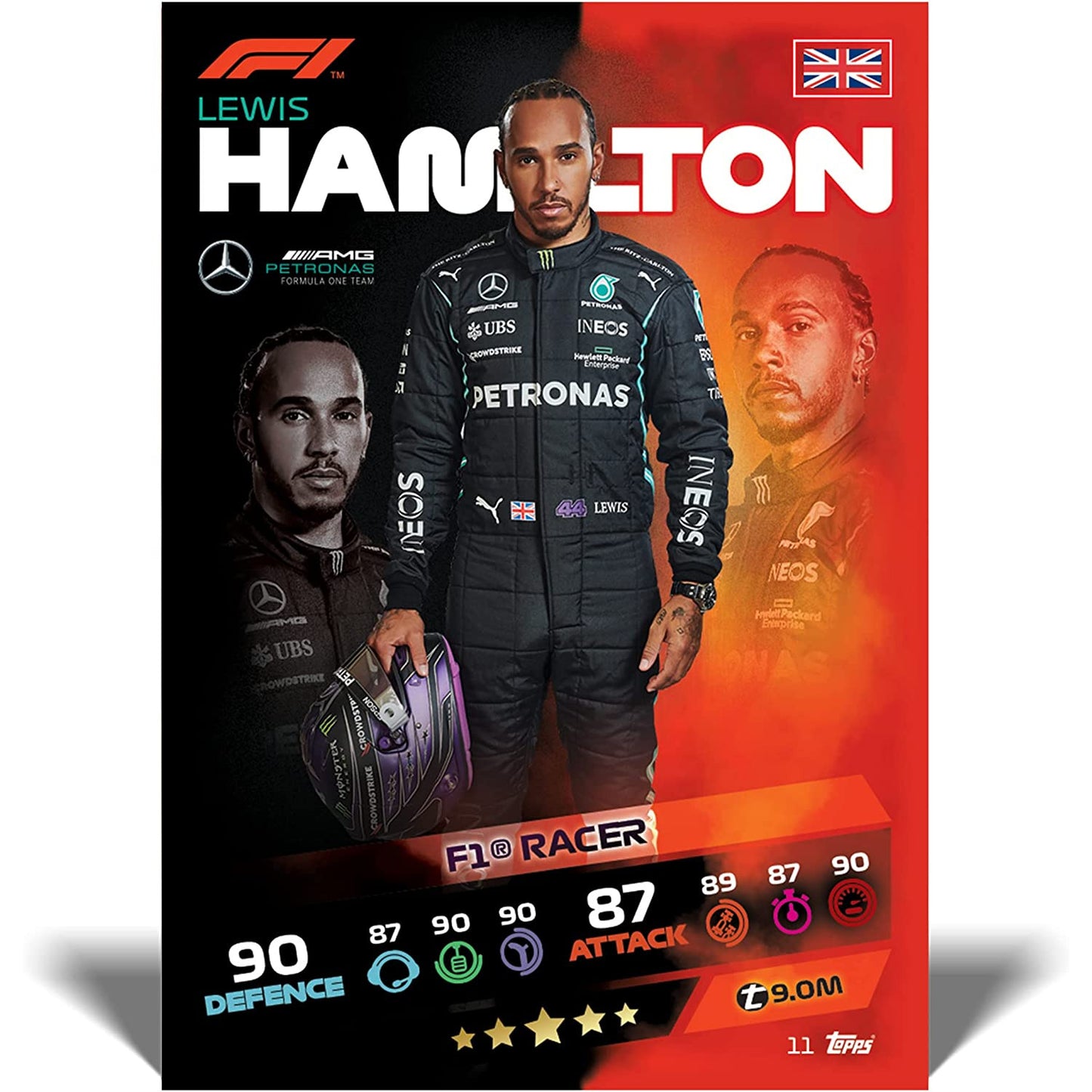 Topps Turbo Attax 2021/2022 - Mini Tin 3 (Bottas, Leclerc, Stroll)