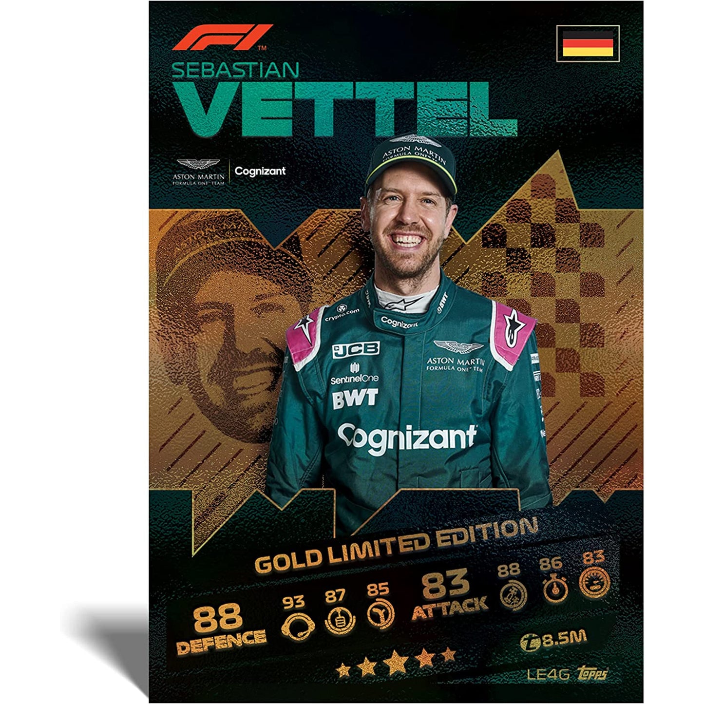 Topps Turbo Attax 2021/2022 - Mini Tin 3 (Bottas, Leclerc, Stroll)