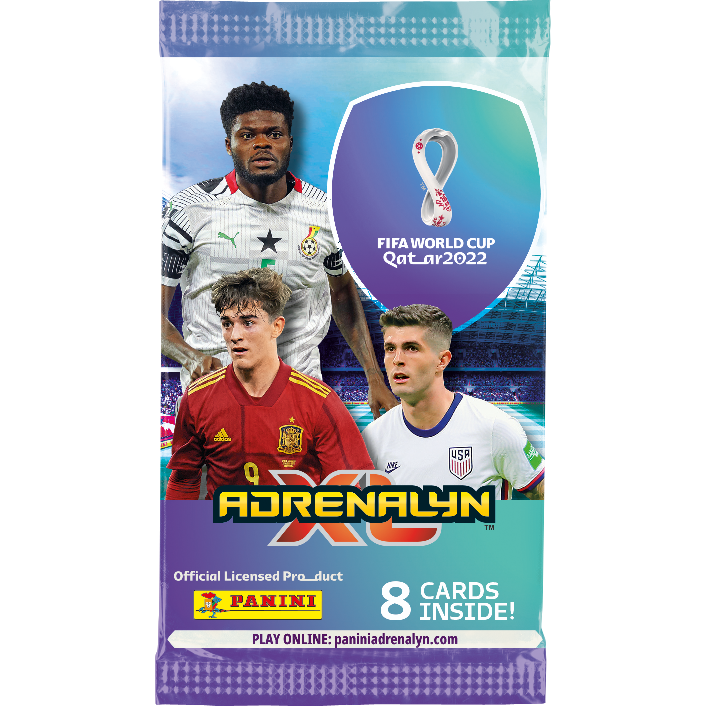 Panini World Cup 2022 Adrenalyn XL Pocket Tin (Assorted)