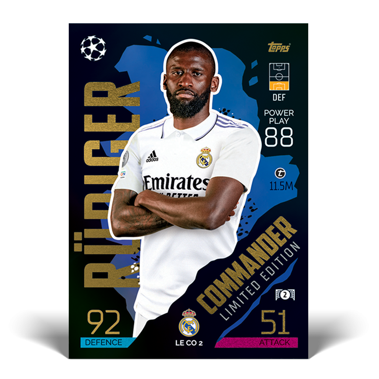 Topps Match Attax 2022/2023 - Mega Tin (Commanders)
