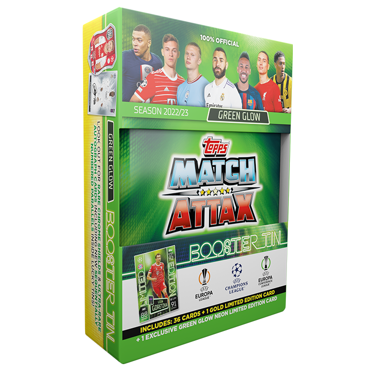 Topps Match Attax 2022/2023 - Mini Tin (Green Glow)