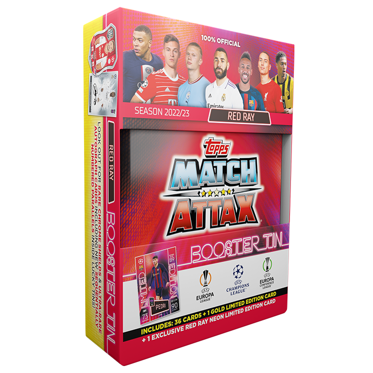 Topps Match Attax 2022/2023 - Mini Tin (Red Ray)
