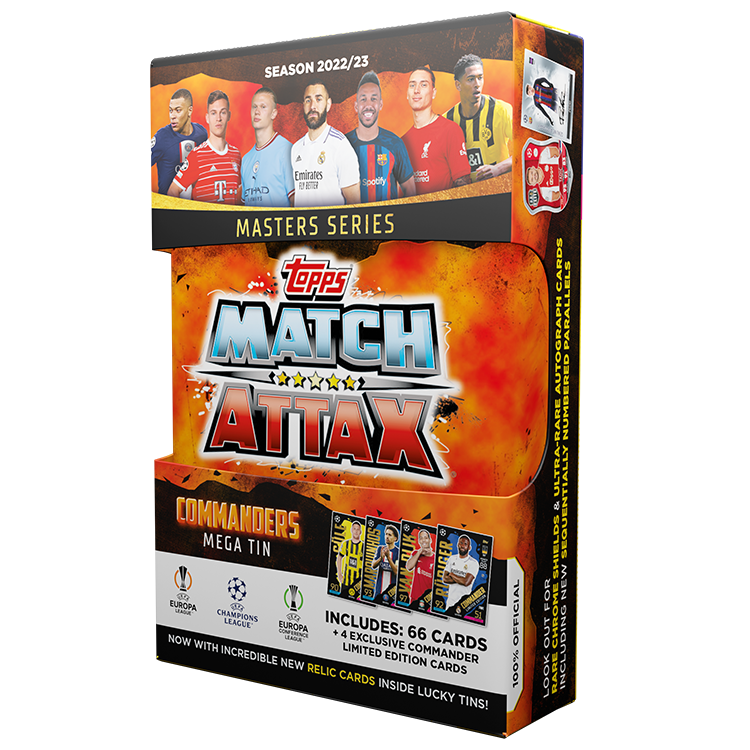 Topps Match Attax 2022/2023 - Mega Tin (Commanders)